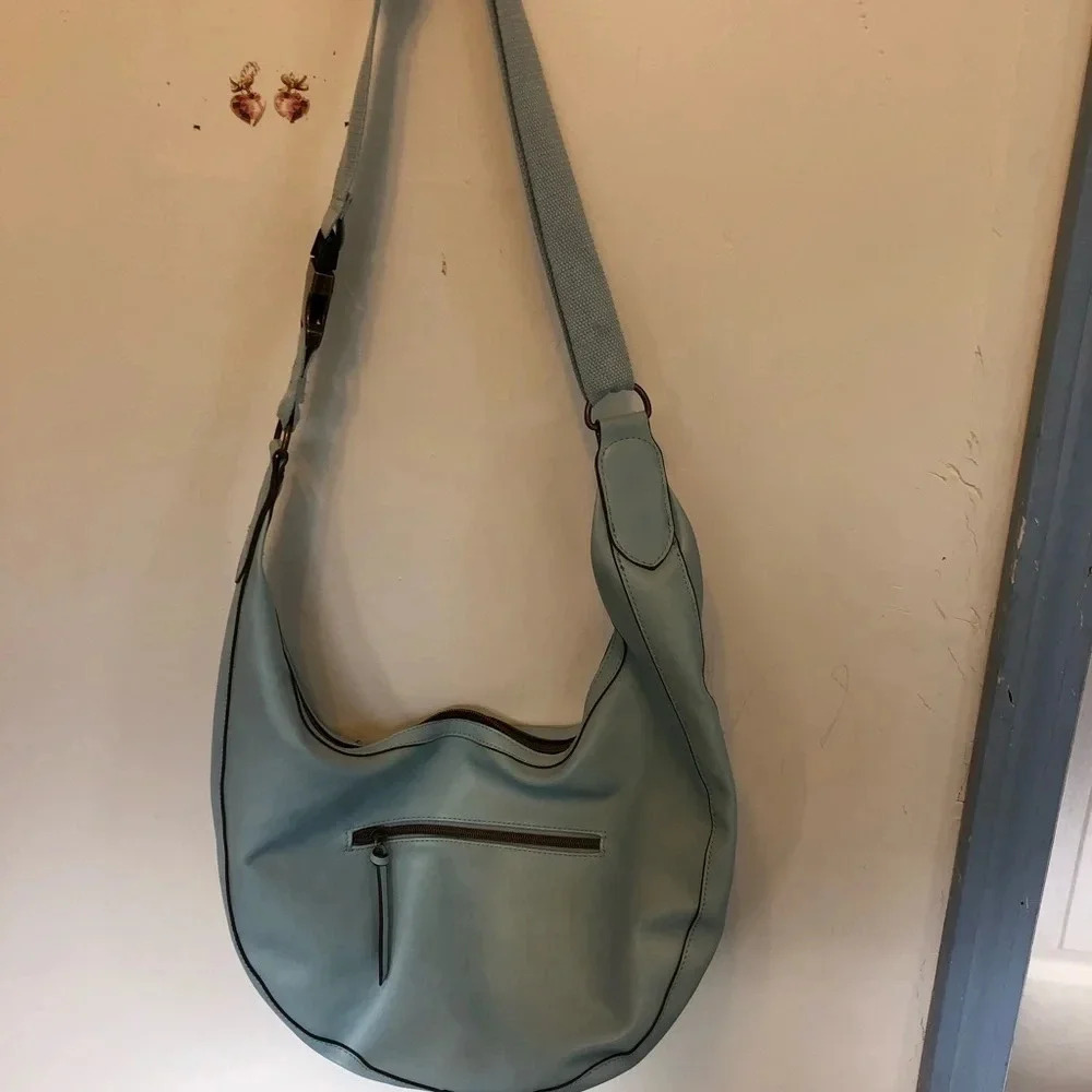 Long Blue purse - Picture 4 of 7
